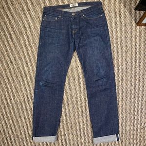 Naked & Famous raw selvedge denim